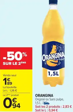 Carrefour Market Orangina offre