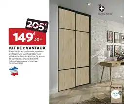 Bricomarché Kit de 2 vantaux offre