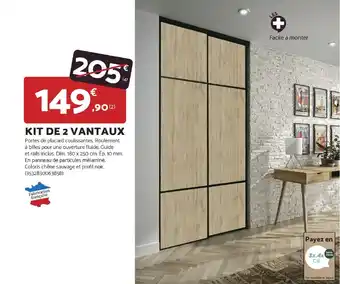 Bricomarché Kit de 2 vantaux offre