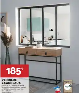 Bricomarché Verrière 4 carreaux offre