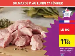 Carrefour Veau blanquette sans os à mijoter offre