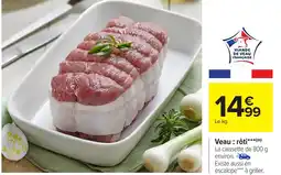 Carrefour Veau : rôti offre