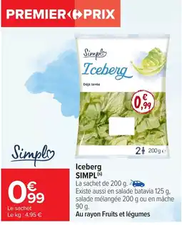 Carrefour SIMPL Iceberg offre