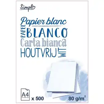 Carrefour Market SIMPL Ramette papier blanc offre