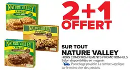 Carrefour NATURE VALLEY Sur tout offre