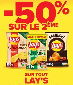 Carrefour LAY'S Sur tout offre