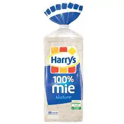 Carrefour Market HARRYS 100% pain de mie en tranches offre