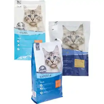 Carrefour CARREFOUR COMPANINO SUR TOUTES LES CROQUETTES EXPERT POUR CHATS offre