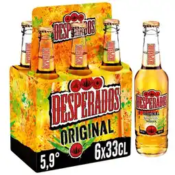 Carrefour Market DESPERADOS Bière aromatisée offre