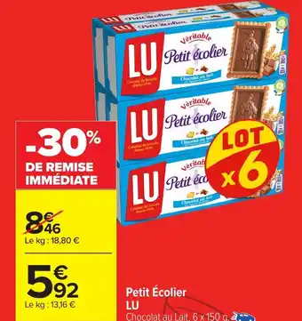 Carrefour LU Petit Écolier offre