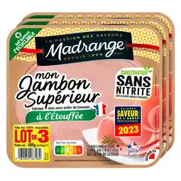 Carrefour MADRANGE Jambon Supérieur à l'Étouffée offre