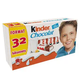 Carrefour KINDER chocolat offre