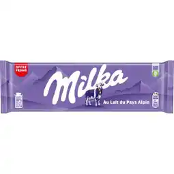 Carrefour MILKA Tablette de chocolat Offre Promo offre