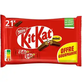 Carrefour KIT KAT Mini Offre gourmande offre