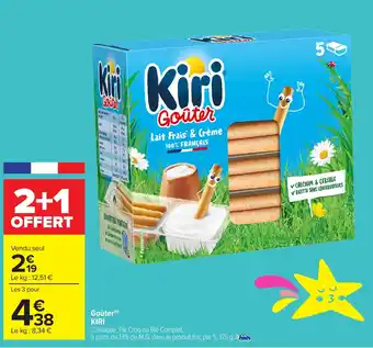 Carrefour KIRI Goûter offre