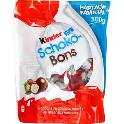 Carrefour KINDER SCHOKOBONS Format familial offre