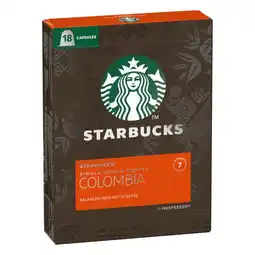 Carrefour STARBUCKS Capsules de café offre