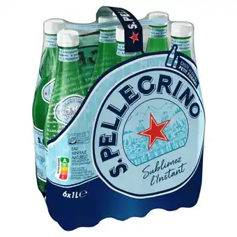 Carrefour SAN PELLEGRINO Eau minérale gazeuse offre