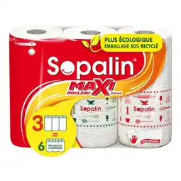 Carrefour SOPALIN Essuie-tout Maxi rouleau offre