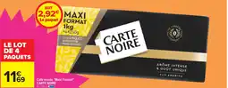 Carrefour CARTE NOIRE Café moulu "Maxi Format" offre