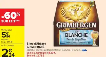 Carrefour GRIMBERGEN Bière d'Abbaye offre