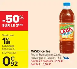 Carrefour OASIS Ice Tea offre