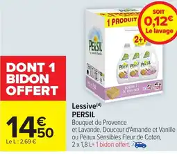 Carrefour PERSIL Lessive offre