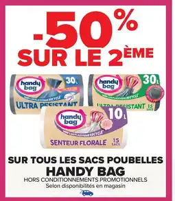 Carrefour HANDY BAG Sur tous les sacs poubelles offre