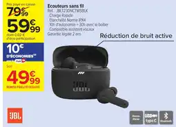 Carrefour JBL Ecouteurs sans fil offre