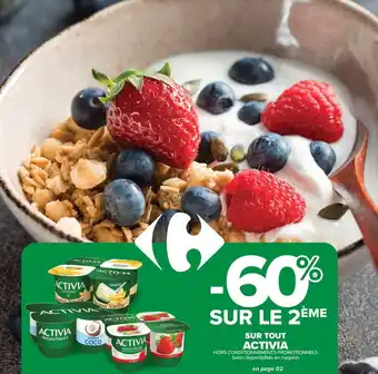 Carrefour Contact Activia offre