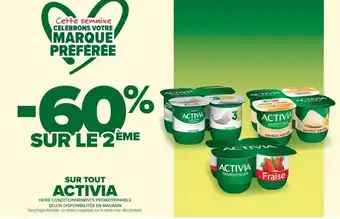 Carrefour Contact Activia offre