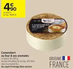 Carrefour Contact Camembert au four & ses aromates offre