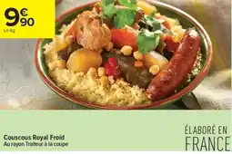 Carrefour Contact Couscous Royal Froid offre