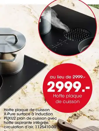 Möbel Martin Hotte plaque de cuisson offre