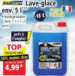 Norma Imdicar lave-glace offre