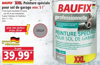 Norma Baufix peinture spéciale pour sol de garage offre