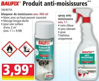 Norma Baufix produit anti-moisissures offre