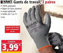 Norma Kkraft werkzeuge gants de travail offre