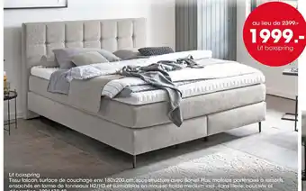 Möbel Martin Lit boxspring offre