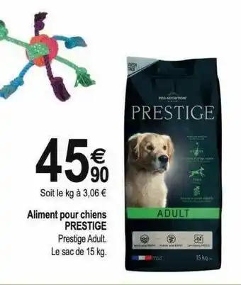 Tridôme Aliment Pour Chiens Prestige offre
