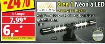 Norma I - Glow 2 en 1 Néon à LED offre