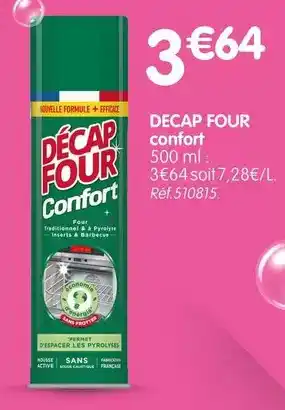 b&m Decap four - confort offre