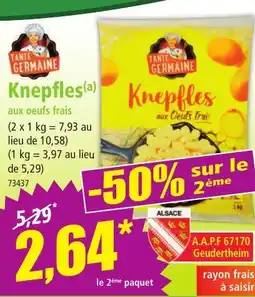 Norma TANTE GERMAINE Knepfles offre