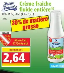 Norma PETIT FRANCE Crème fraîche offre