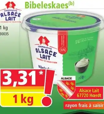 Norma ALSACE LAIT Bibeleskaes offre