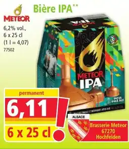 Norma METEOR Bière ipa offre