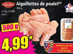 Norma LE GAULOIS Aiguillettes de poulet offre