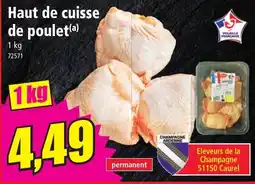 Norma Haut de cuisse de poulet offre