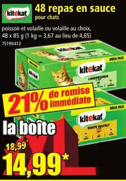 Norma KITEKAT 48 repas en sauce offre