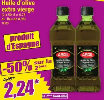 Norma ABRIL Huile d'olive extra vierge offre